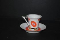 Obelisk cup and saucer