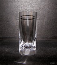 Long drink glasses hand cut crystal surfaces 350 ml. 6 pcs. 24% PbO.