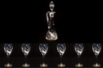 Set on a crystal cut wine 17003 7 pcs.