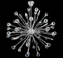 Ceiling chandelier TX903000010 silver.