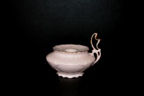 Candlestick Zuzka 289 pink gold line