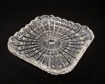 Cut crystal plate 69146/57001/260, 26cm