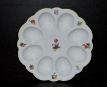 Plate for eggs, decor 056