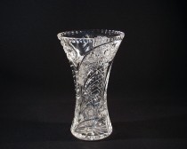 VASE CUT GLASS 80029/35003/255 25,5cm.