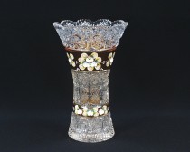 Cut crystal vase 80029/57111/255 25.5 cm.