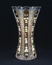 VASE CUT GLASS 80029/57113/410 41cm.