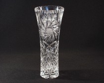 VASE CUT GLASS 80045/26008/250 25cm.