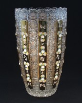 Crystal Vase cut 80756/57113/405 40 cm