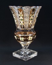 Crystal Vase cut 83046/57113/355 35.5 cm