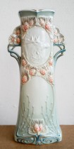 Vase with deer, Art Nouveau, Luxor