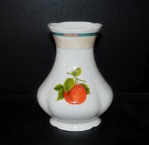 Large vase Mary Anne 80H, porcelain fruit, 19 cm.