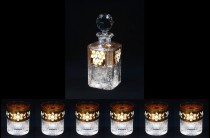 Whisky cut crystal set 57011 7 pcs.