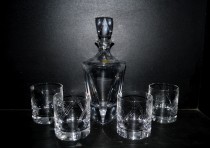 Whiskey set 5 pieces crystal