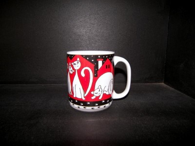 Big Red Cats Mug 0.5l