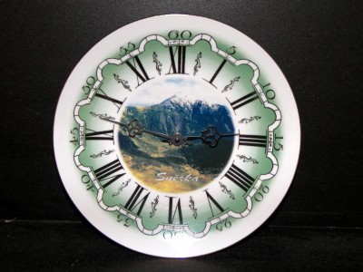 Clock Plate 26 cm Snezka