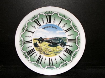 Clock Plate 26 cm Source Labe