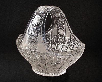 Basket-cut crystal 96027/57001/355 35.5 cm.