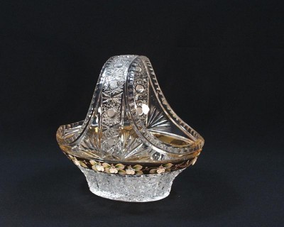 Basket-cut crystal 96027/57015/255  25,5cm.