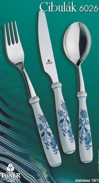 CUTLERY BLUE ONION 6026 24pcs.