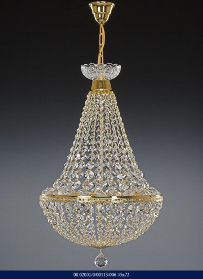 CHANDELIER BRILLIANT CRYSTAL 02001/00113/006 45*72