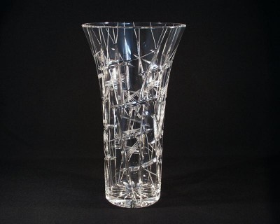 Cut crystal vase 80018/2206/355 35.5 cm.