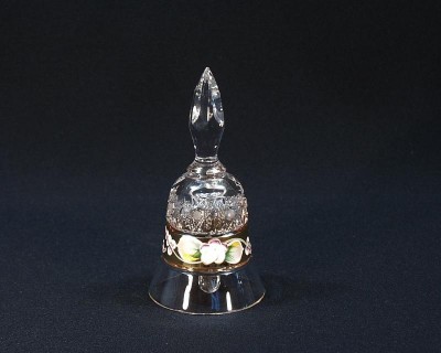 CRYSTAL CUT BELL 17010/57015/126  13cm.