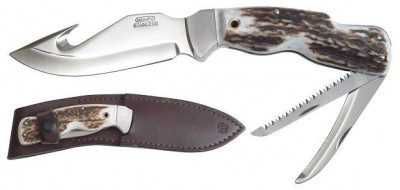 HUNTING KNIVE 369-NP-3 ANTLER