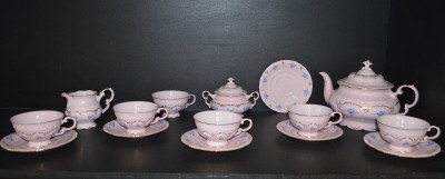 Tea Set Sonata 009 pink 15 pcs.