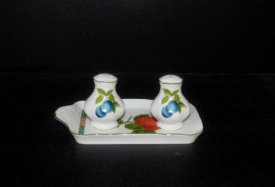 80H flavoring set, fruit porcelain.