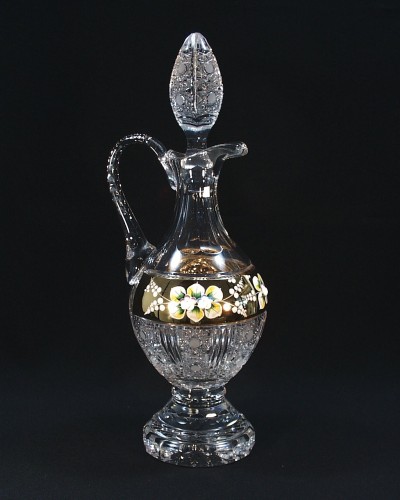 Crystal Decanter cut 45010/57011/090 0.9 liters.