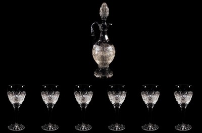 Royal cut crystal wine set 12170/45010/57001/270/090 7-segment.