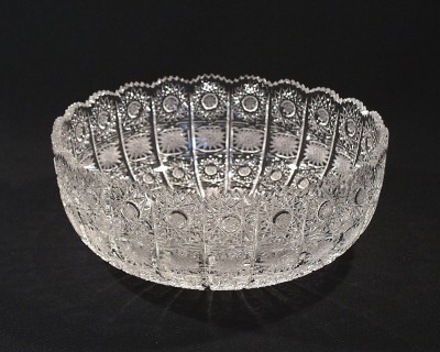 60531/57001/230 cut crystal bowl 23 cm