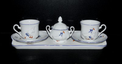 Mary Anne Goose porcelain, friendly set