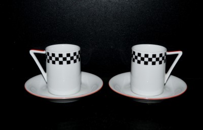 Cup with saucer DUO 2pcs 0,18l.