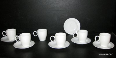 Cup and saucer coffee Future 6pcs.