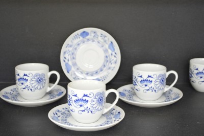 Cup and saucer coffee Saphyr 29030 135 mm 6 pieces.