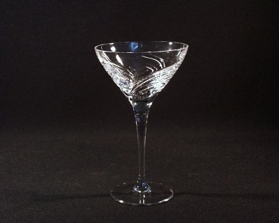 Cut Crystal Champagne Glass Bowl 190 ml. 10259/11008/190 6pcs.