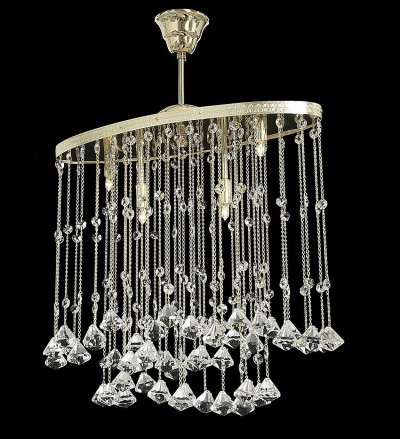 Ceiling modern chandelier TX322000004, gold