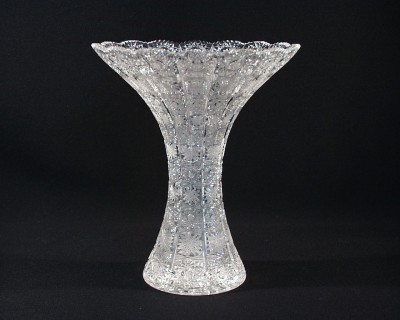 VASE CUT GLASS 80080/57001/300 30cm.